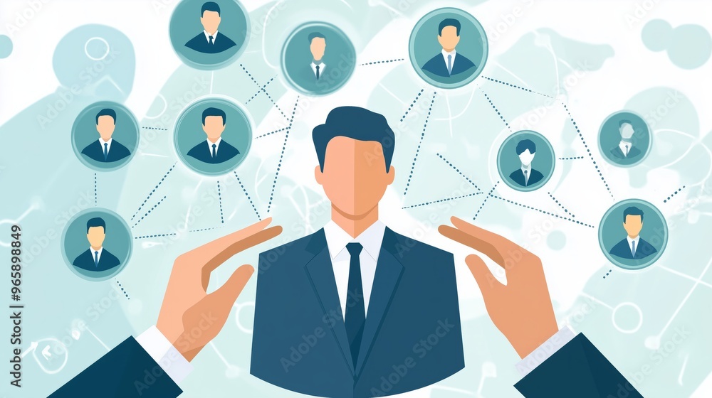 Recruitment management Business concept. Relationship Management with global structure. Human Resources. Management recruitment employment headhunting concept. Human Resource Management concept. Recruitment management Business concept. Relationship Management with global structure. Human Resources. Management recruitment employment headhunting concept. Human Resource Management concept.