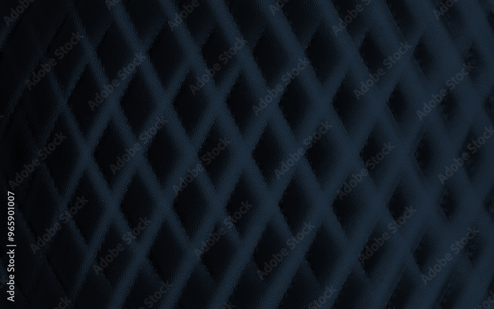 Cell membrane in diamond shape, blue color. High-tech background texture Cell membrane in diamond shape, blue color. High-tech background texture