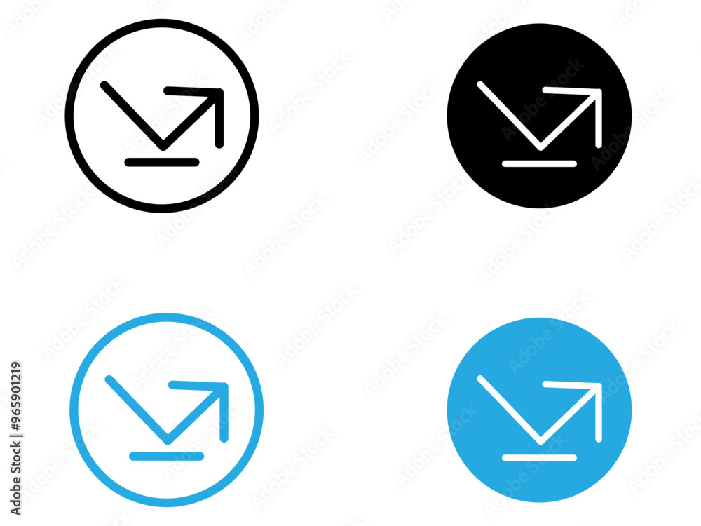rebound icon black and white vector outline sign rebound icon black and white vector outline sign