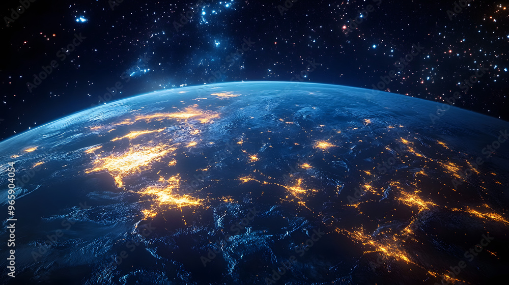 Earth at Night from Space Earth at Night from Space