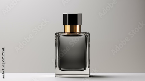 perfume bottle isolated on white background