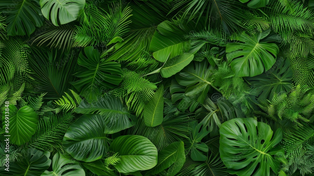 Tropical environment parallel beds Tropical environment parallel beds