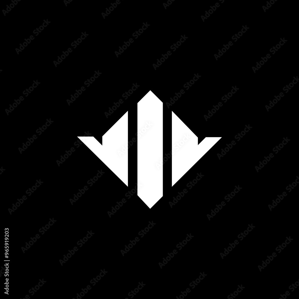 Business company logo with black background Business company logo with black background