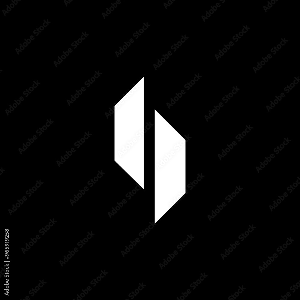 Business company logo with black background Business company logo with black background