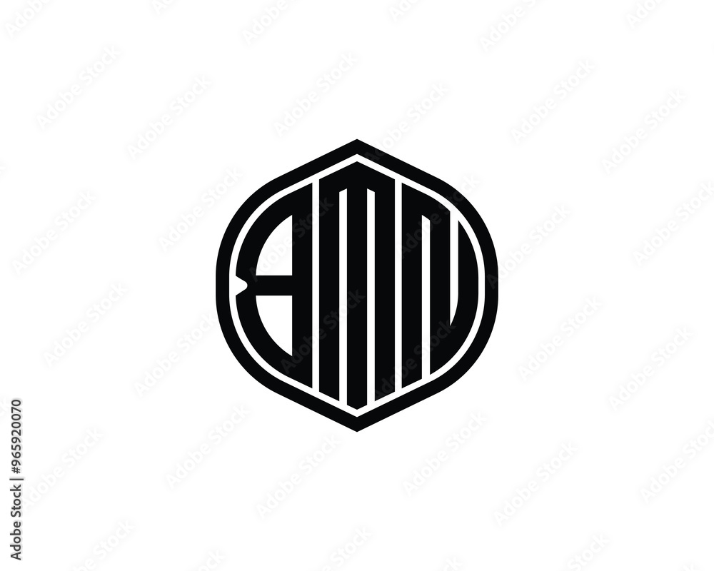 BMN logo design vector template. BMN BMN logo design vector template. BMN