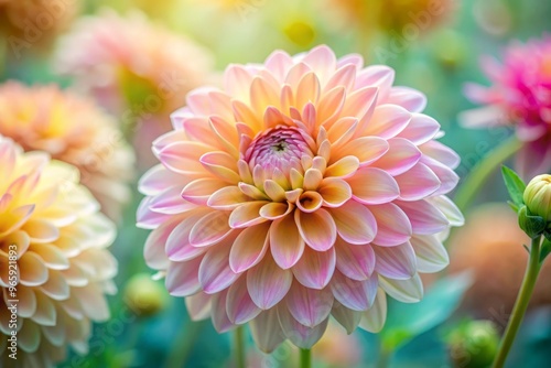 high-definition flower blooms, vibrant bloom, delicate petals, soft focus, warm mood, pastel colors, gardening inspiration, botanical prints, nature photography, floral arrangement