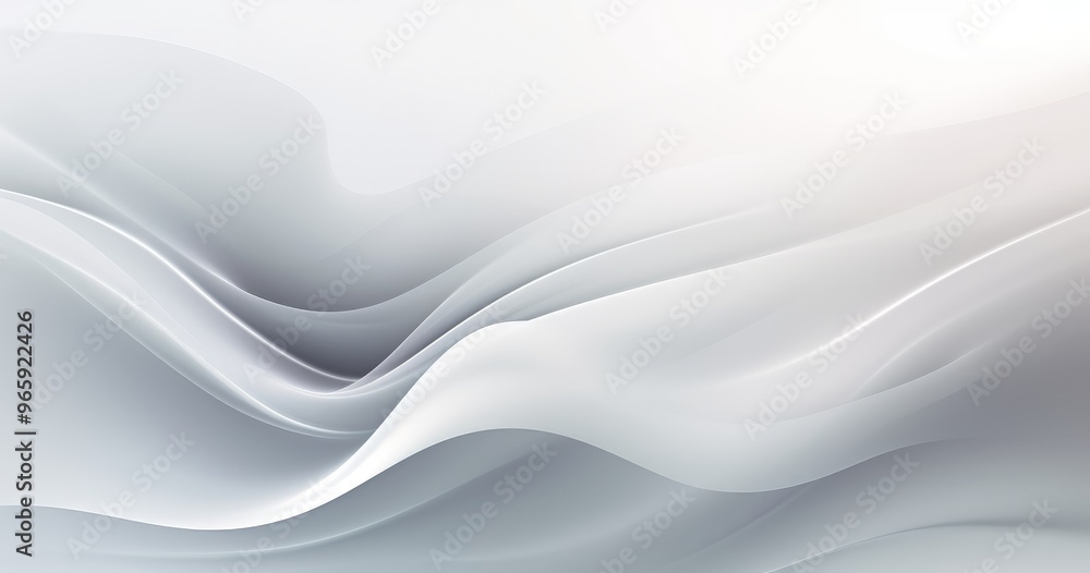 A smooth, flowing abstract design in soft gray and white tones, ideal for backgrounds or digital art projects. A smooth, flowing abstract design in soft gray and white tones, ideal for backgrounds or digital art projects.