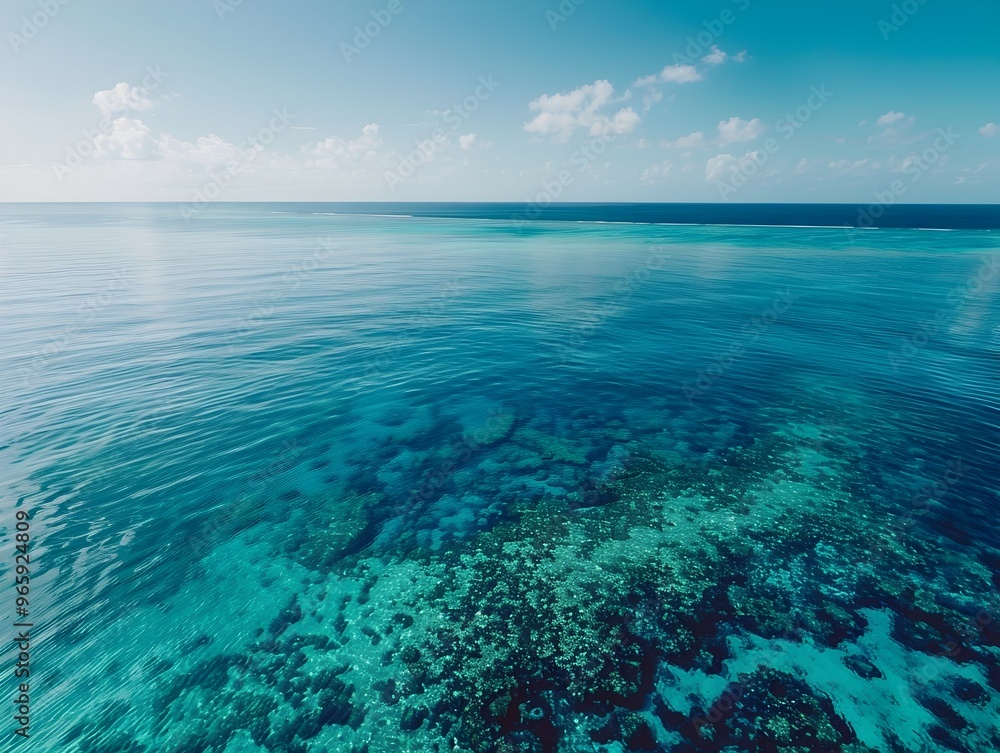 Aerial View of the Vibrant and Diverse Great Barrier Reef Ecosystem Aerial View of the Vibrant and Diverse Great Barrier Reef Ecosystem