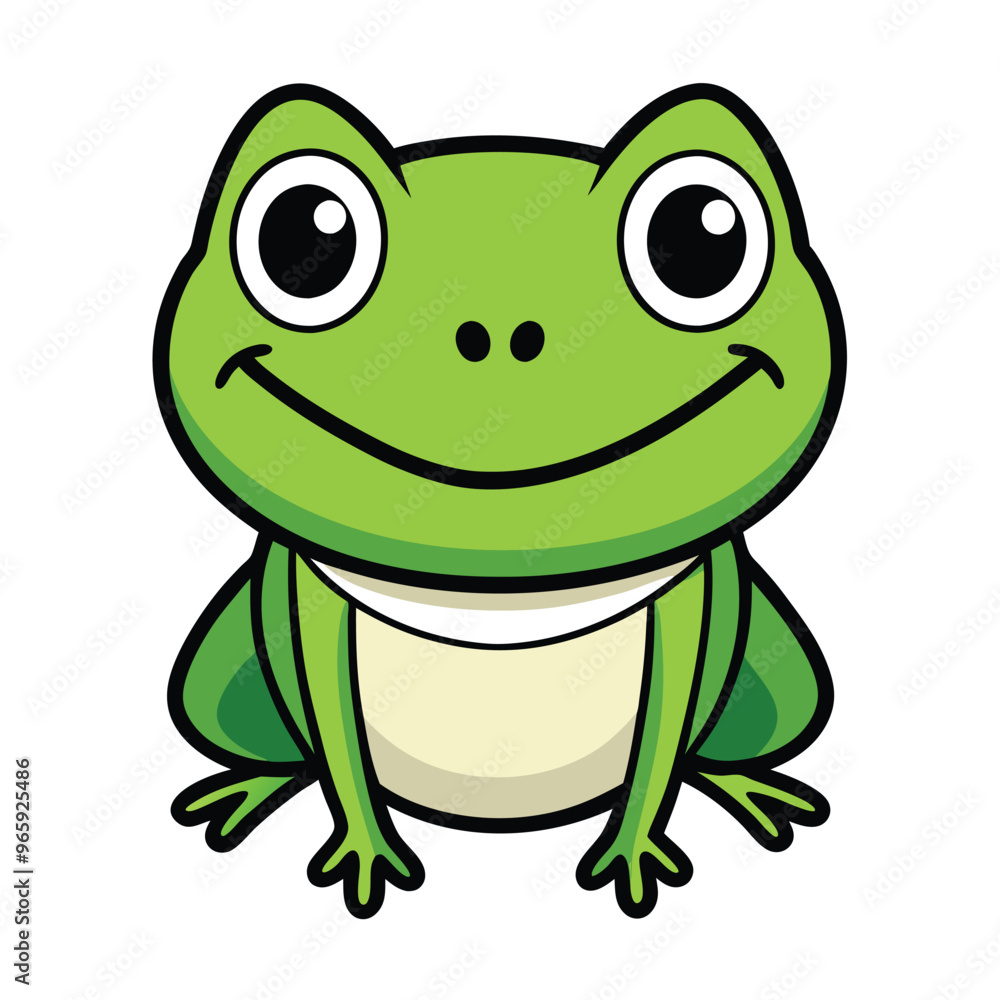 Cute frog animal vector illustration Cute frog animal vector illustration