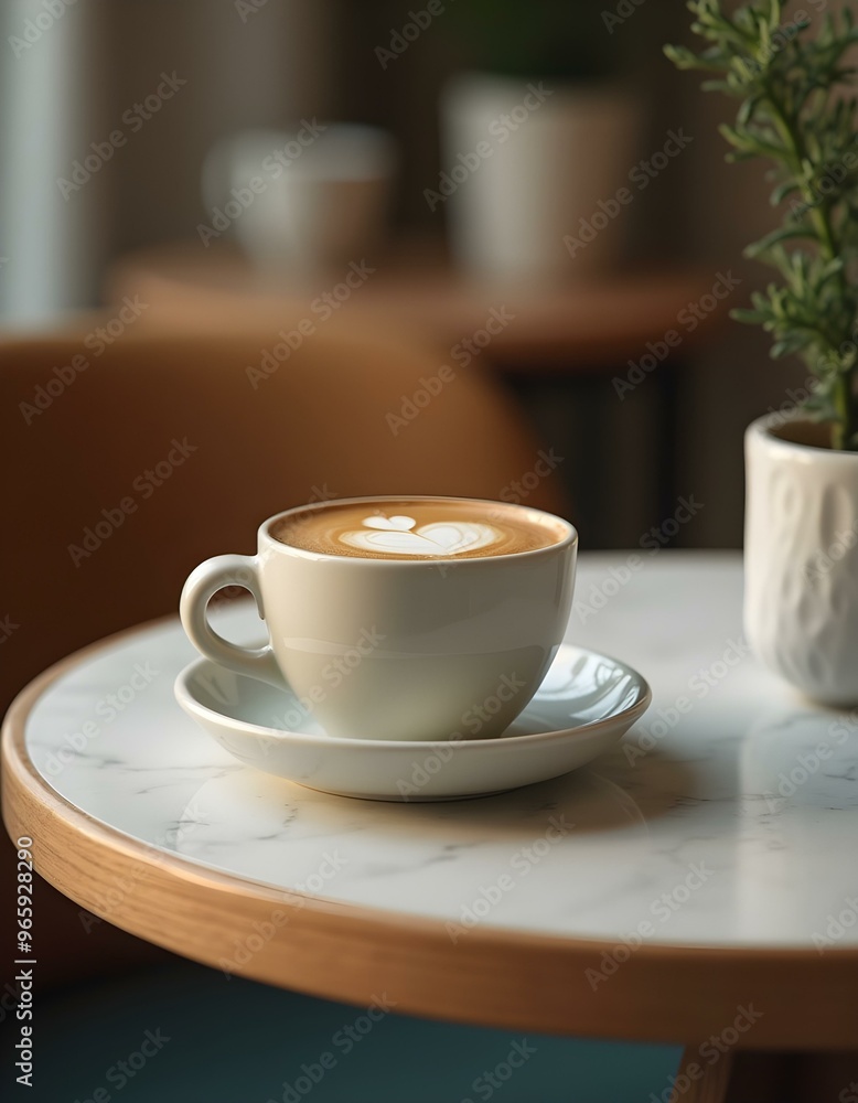 cup of coffee on table cup of coffee on table