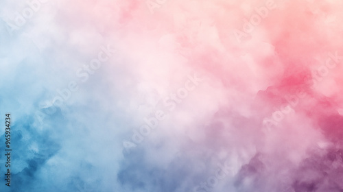 A colorful background with a blue, pink and red swirl