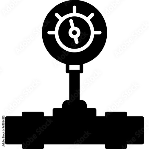 Oil Pressure Gauge Icon