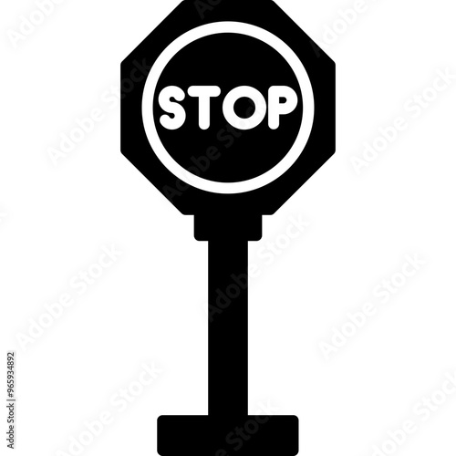 Stop Sign Icon