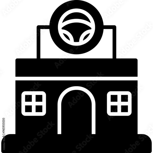 City Driving Icon