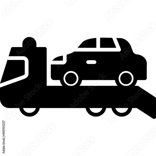 Car Towing Icon