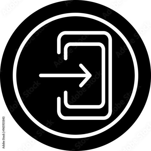 Exit Number Sign Icon