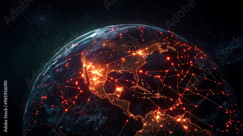 Connected World: The Digital Network of Our Planet photo