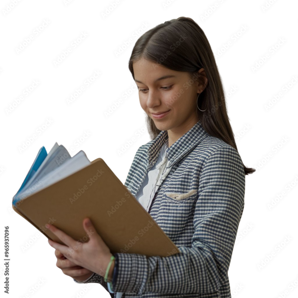 Professional female employee or a businesswoman looking at file in a modern office. Young happy busy business woman executive looking at file at office Professional female employee or a businesswoman looking at file in a modern office. Young happy busy business woman executive looking at file at office