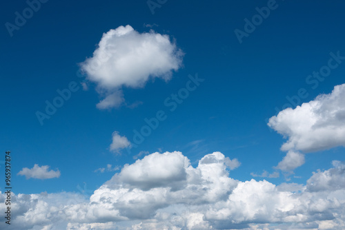 blue sky background with white clouds