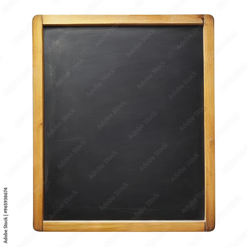 Blank chalkboard with wooden frame, ready for your message. Blank chalkboard with wooden frame, ready for your message.