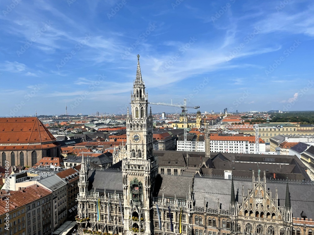 Fototapeta premium panorama old city view