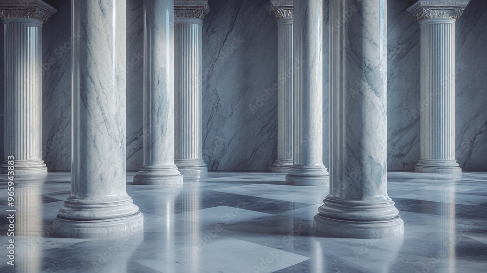 classic marble pillars in ancient architectural design with smooth stone columns supporting a grand structure timeless elegance and strength classic marble pillars in ancient architectural design with smooth stone columns supporting a grand structure timeless elegance and strength