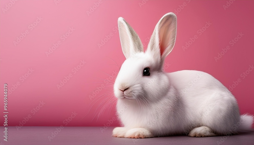 white rabbit on white background white rabbit on white background