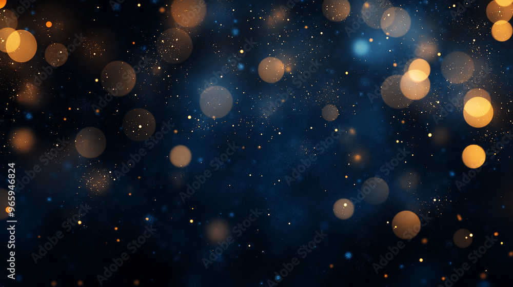 A blurry image of a starry night sky with a blue background A blurry image of a starry night sky with a blue background