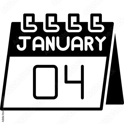 January 4 Icon