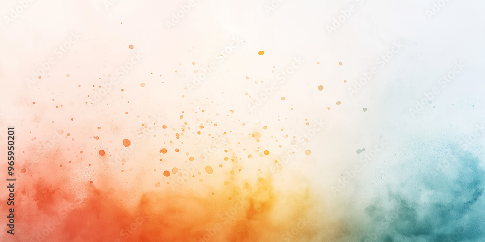 Fototapeta premium A colorful background with splatters of paint