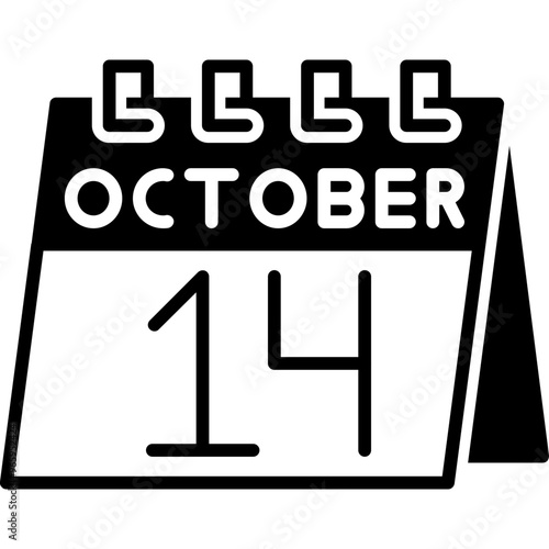 October 14 Icon