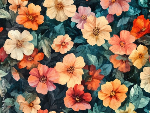 Floral Pattern Artwork photo