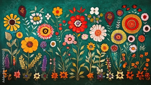 Traditional Hungarian folk art