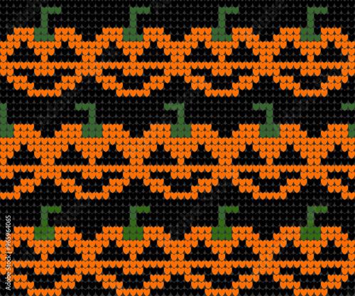 cute knitting seamless pattern Traditional Ukrainian 
Cross-Stitch Embroidery ethnic pattern arabesque blanket craft fabric design