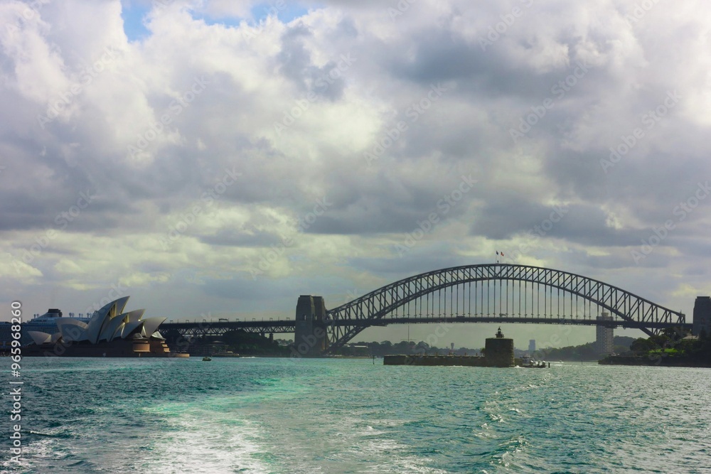 Naklejka premium Sydney Harbour Bridge