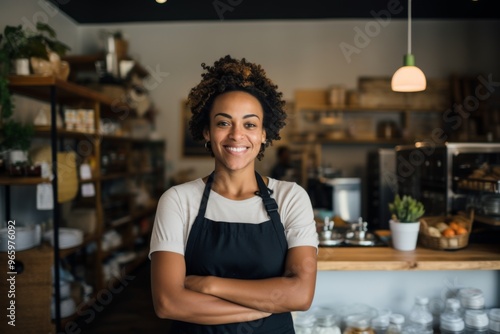 Portrait of a confident young female small business owner