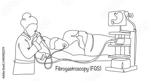Fibrogastroduodenoscopy