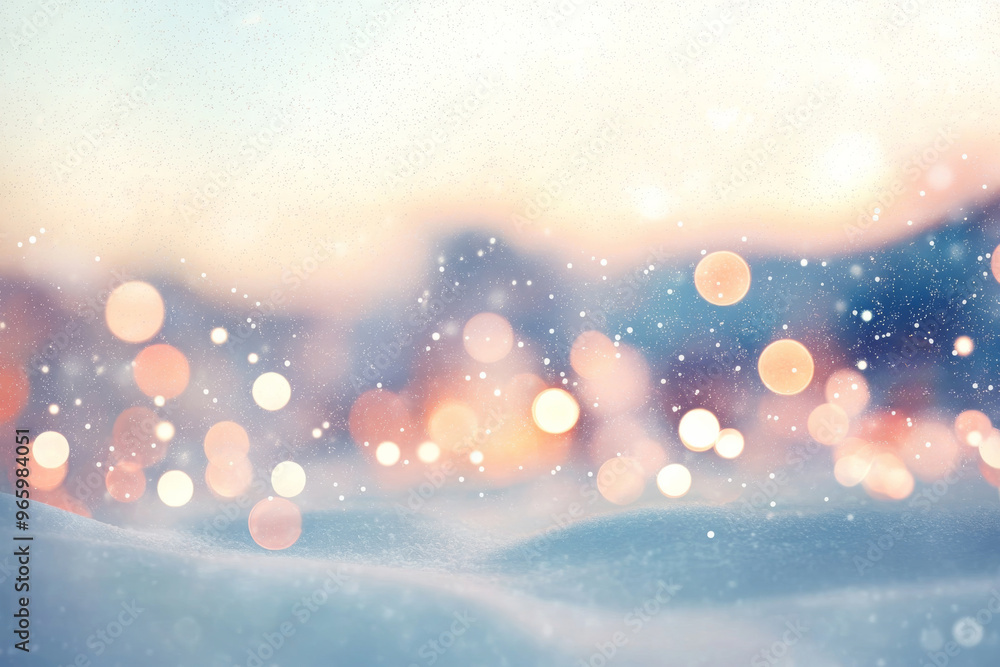 Naklejka premium abstract christmas winter background