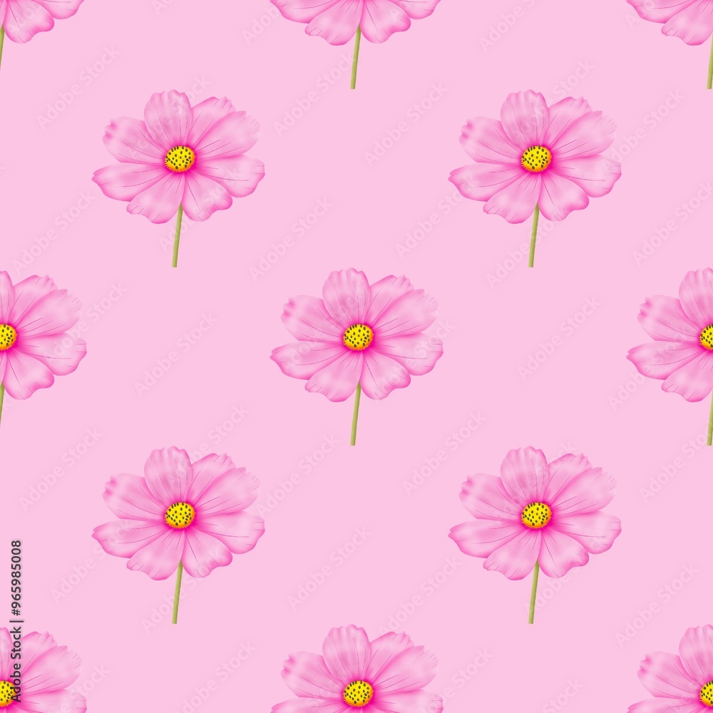 Fototapeta premium seamless floral pattern
