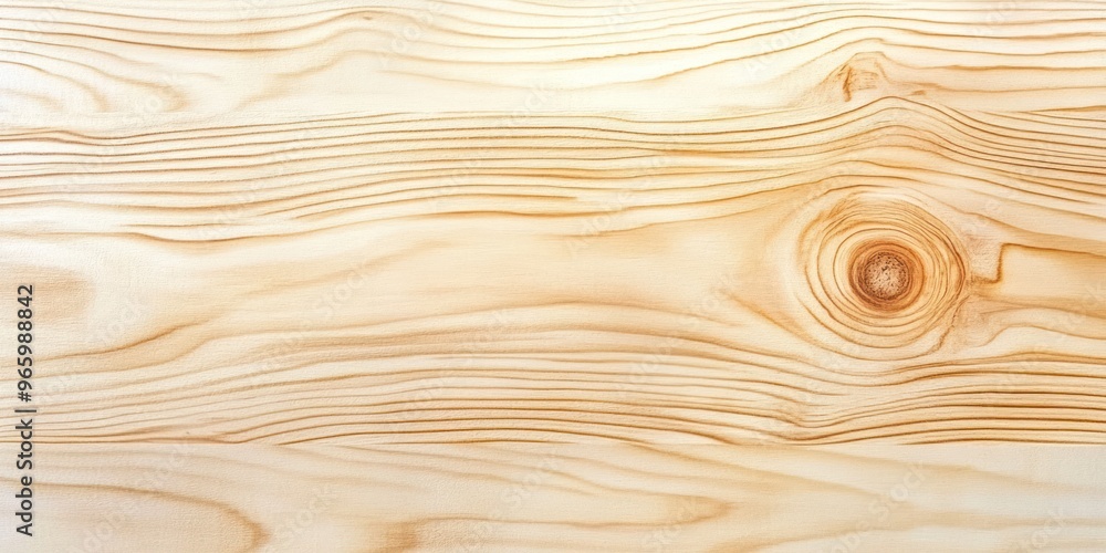 Close-up of Light Wood Grain with a Knot Close-up of Light Wood Grain with a Knot