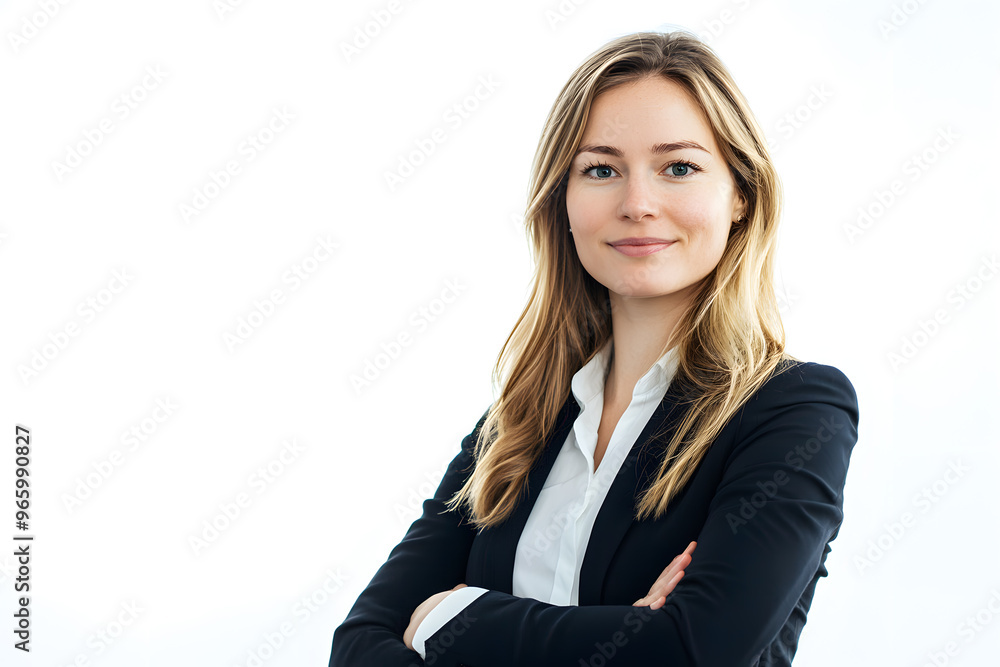 Portrait of middle age woman isolated on white background Portrait of middle age woman isolated on white background