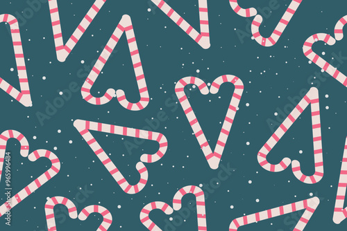 background, candy, cane, caramel, christmas, decoration, holiday, illustration, red, seamless, sugar, sweet, vector, winter, celebration, decorative, design, gift, lollipop, new, pattern, season, seas
