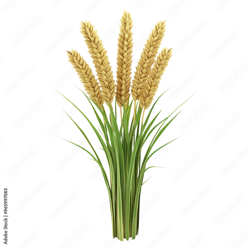 Golden Wheat Stalks A Symbol of Harvest and Abundance. Golden Wheat Stalks A Symbol of Harvest and Abundance.