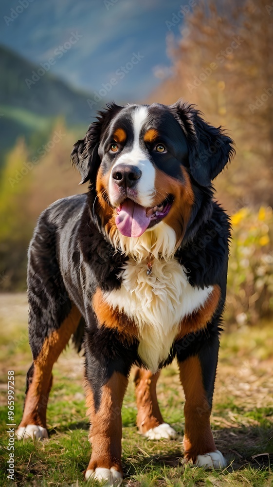 bernese mountain dog bernese mountain dog