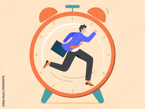 Hurry up to finish work within the deadline