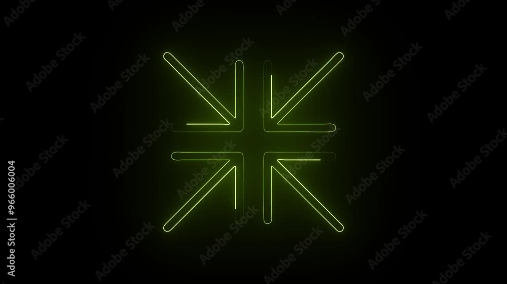 Focus Animated Icon. Neon Focus Badge Inside Circle. Target Symbol Animation Focus Animated Icon. Neon Focus Badge Inside Circle. Target Symbol Animation