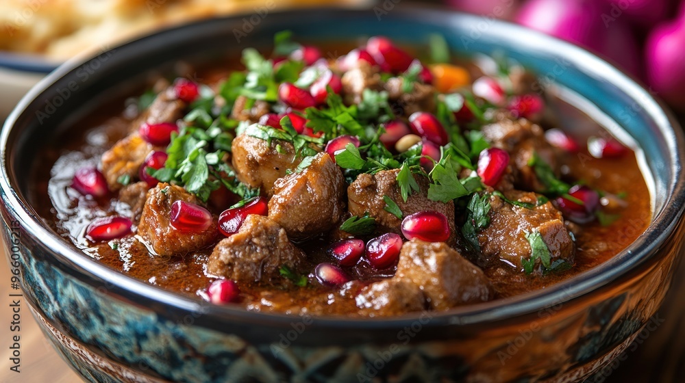 Delicious Pomegranate Beef Stew Delicious Pomegranate Beef Stew