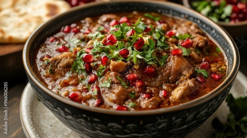 Delicious Pomegranate and Meat Stew