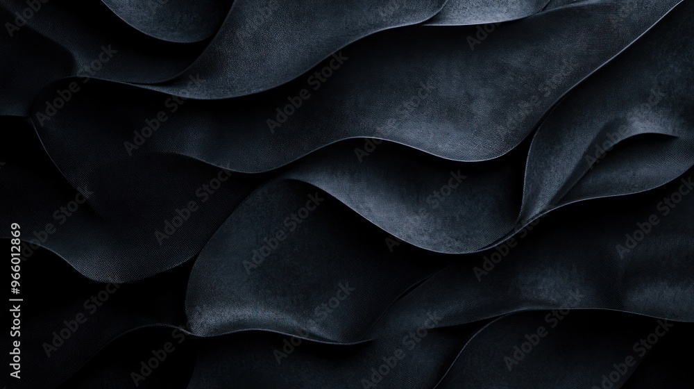 Obraz premium Abstract Dark Wavy Texture
