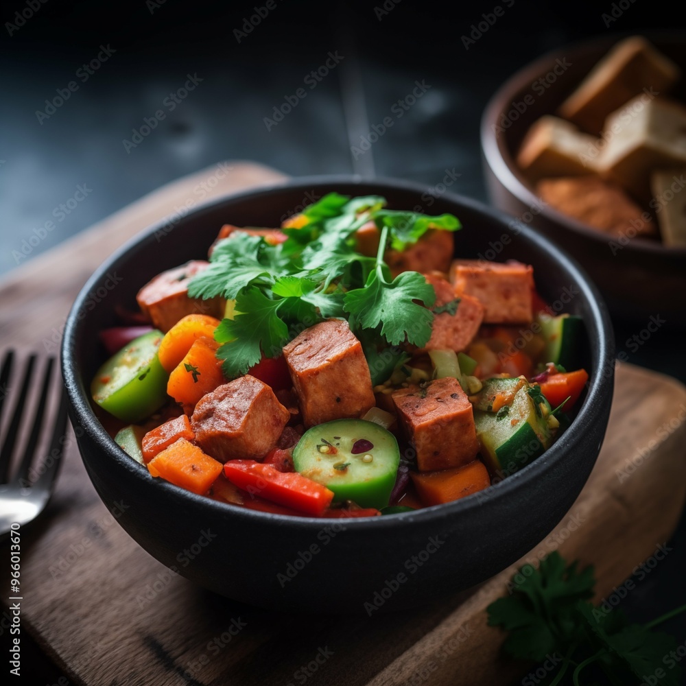 Kidney Bean and Tofu Stew with Vegetables – A Hearty Vegan Dish Kidney Bean and Tofu Stew with Vegetables – A Hearty Vegan Dish